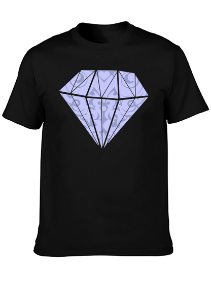 Diamond Graphic Print T-Shirt
