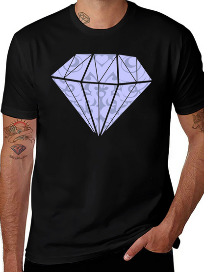 Diamond Graphic Print T-Shirt