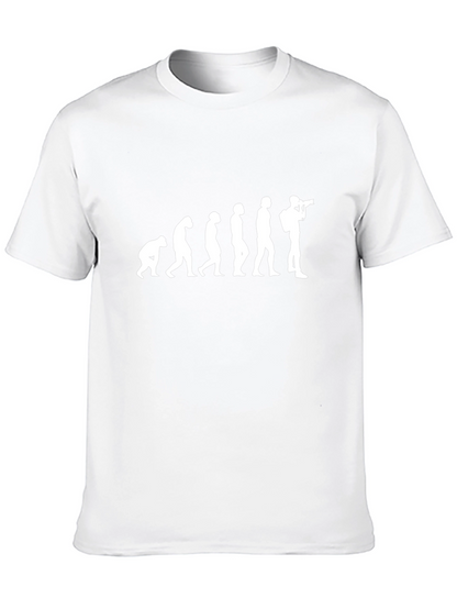 Evolution of Photographer Black T-Shirt