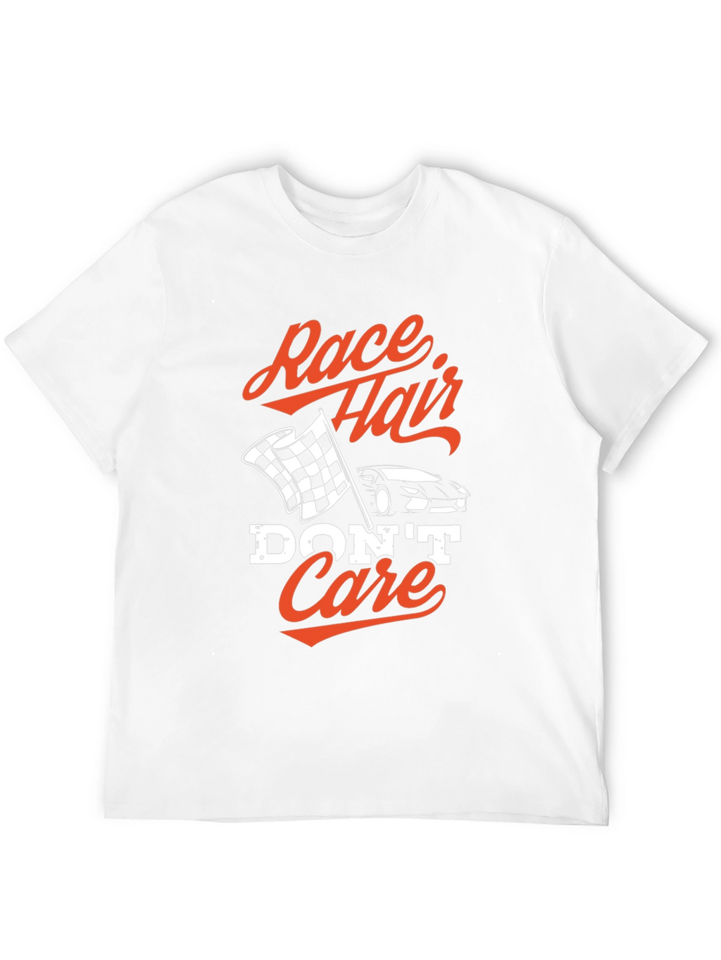 Race Hair Dont Care Black T-Shirt