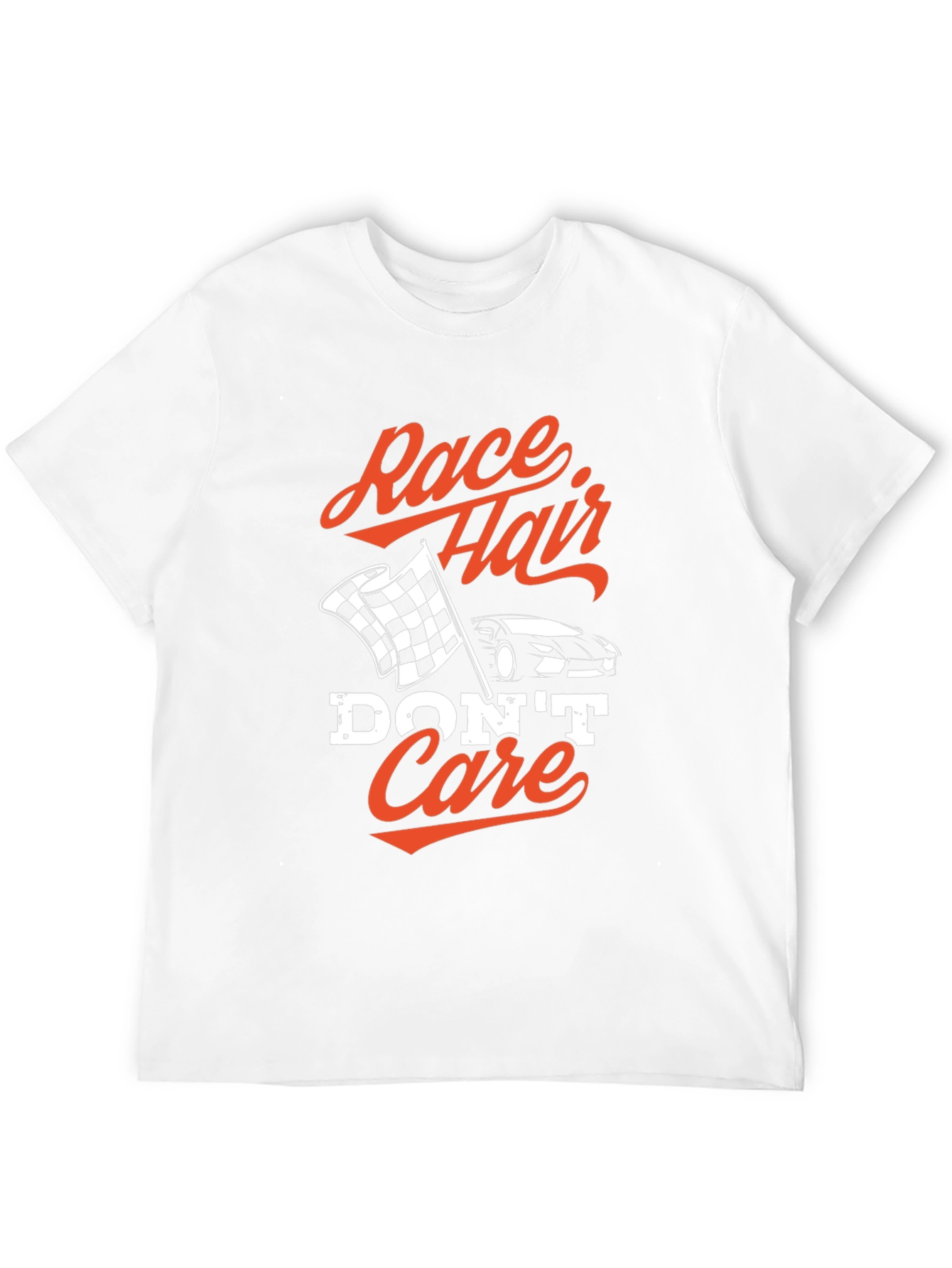 Race Hair Dont Care Black T-Shirt