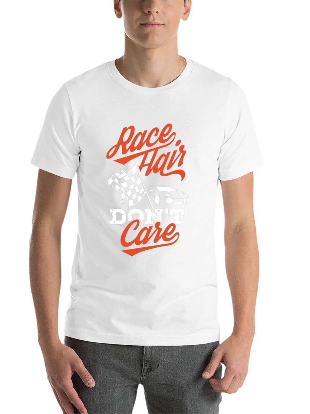Race Hair Dont Care Black T-Shirt