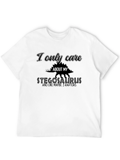 Stegosaurus T-Shirt - Dinosaur Lover Tee