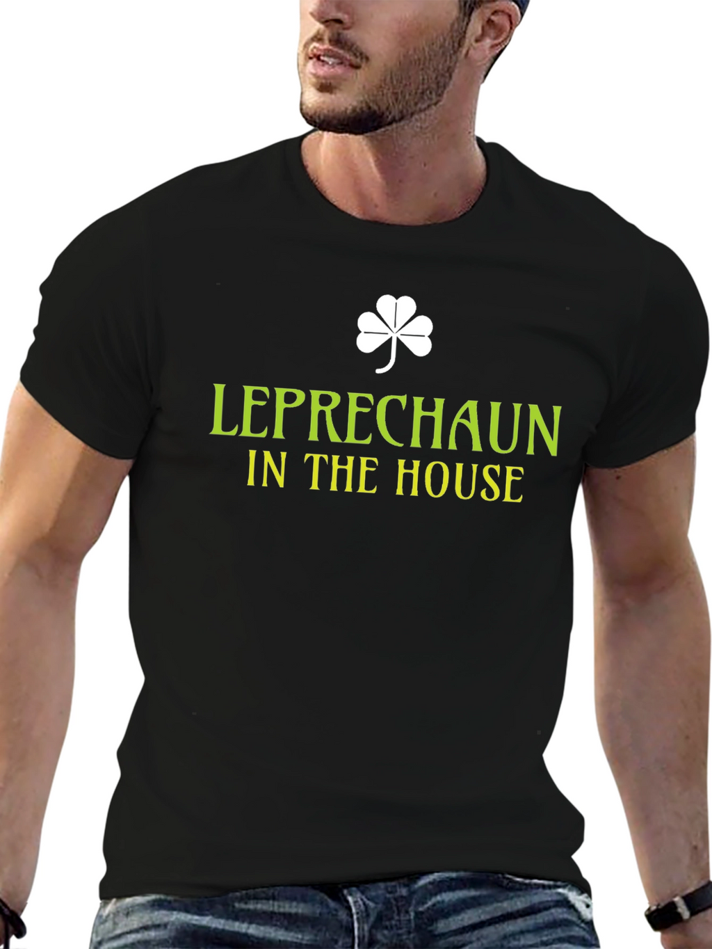Leprechaun in the House St. Patricks Day Tee
