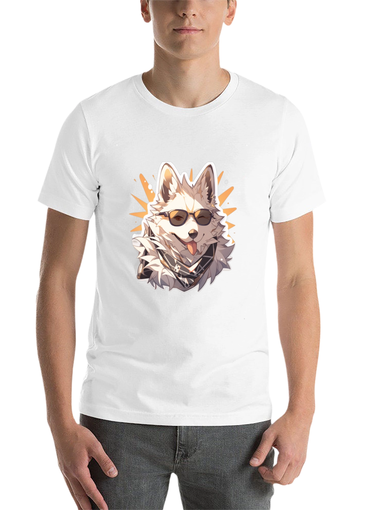 Cool Dog Graphic Tee - Urban Style