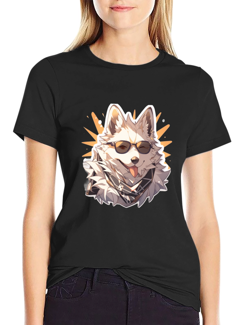 Cool Dog Graphic Tee - Urban Style