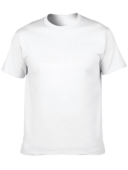 Funny Butt Smile T-Shirt