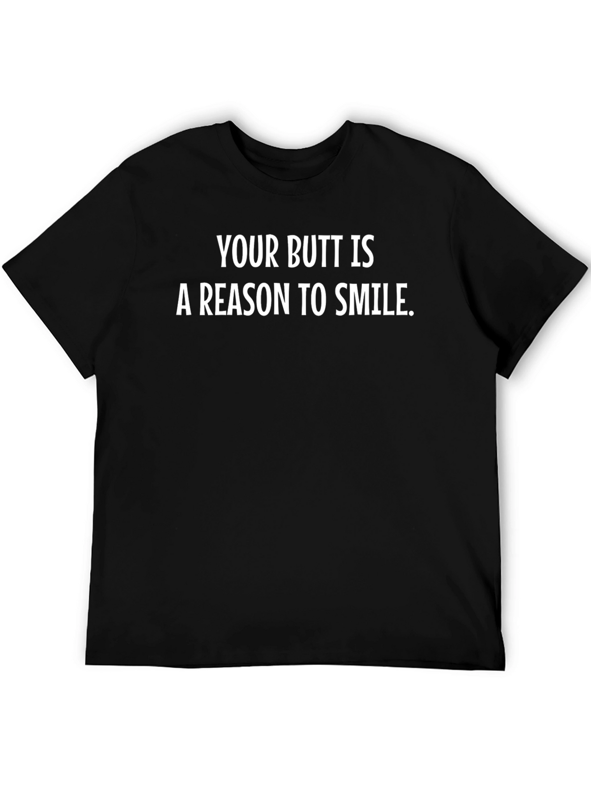 Funny Butt Smile T-Shirt