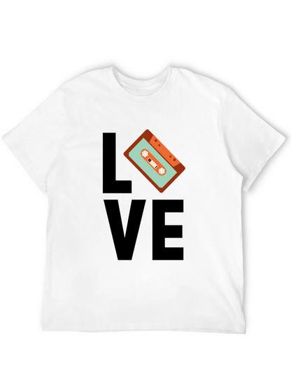 Retro Music Love T-Shirt