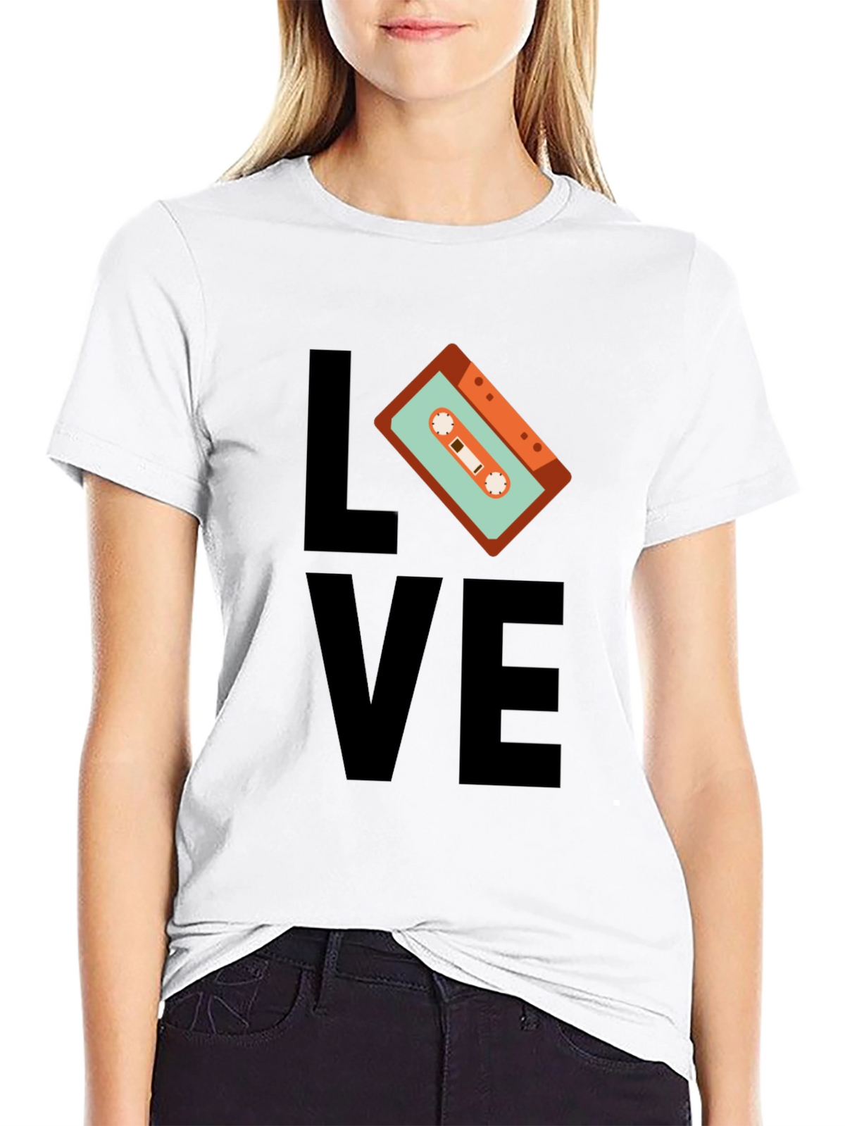 Retro Music Love T-Shirt