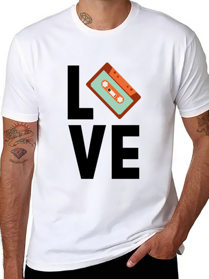 Retro Music Love T-Shirt