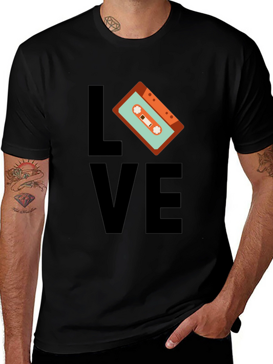 Retro Music Love T-Shirt