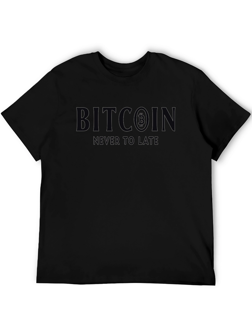 Bitcoin Never Too Late Graphic Tee