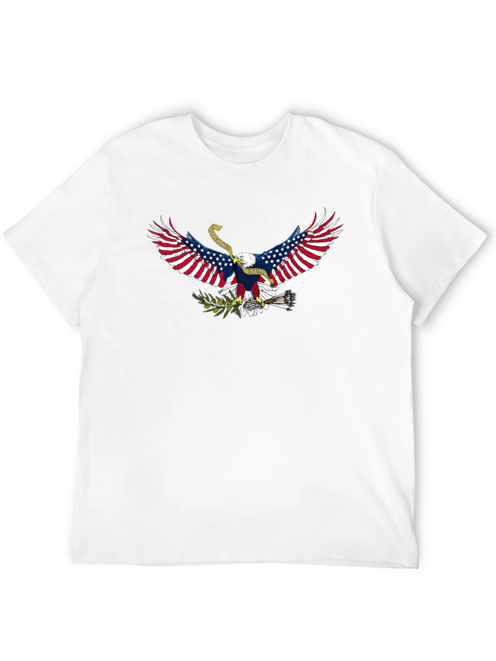 Patriotic Eagle Graphic T-Shirt