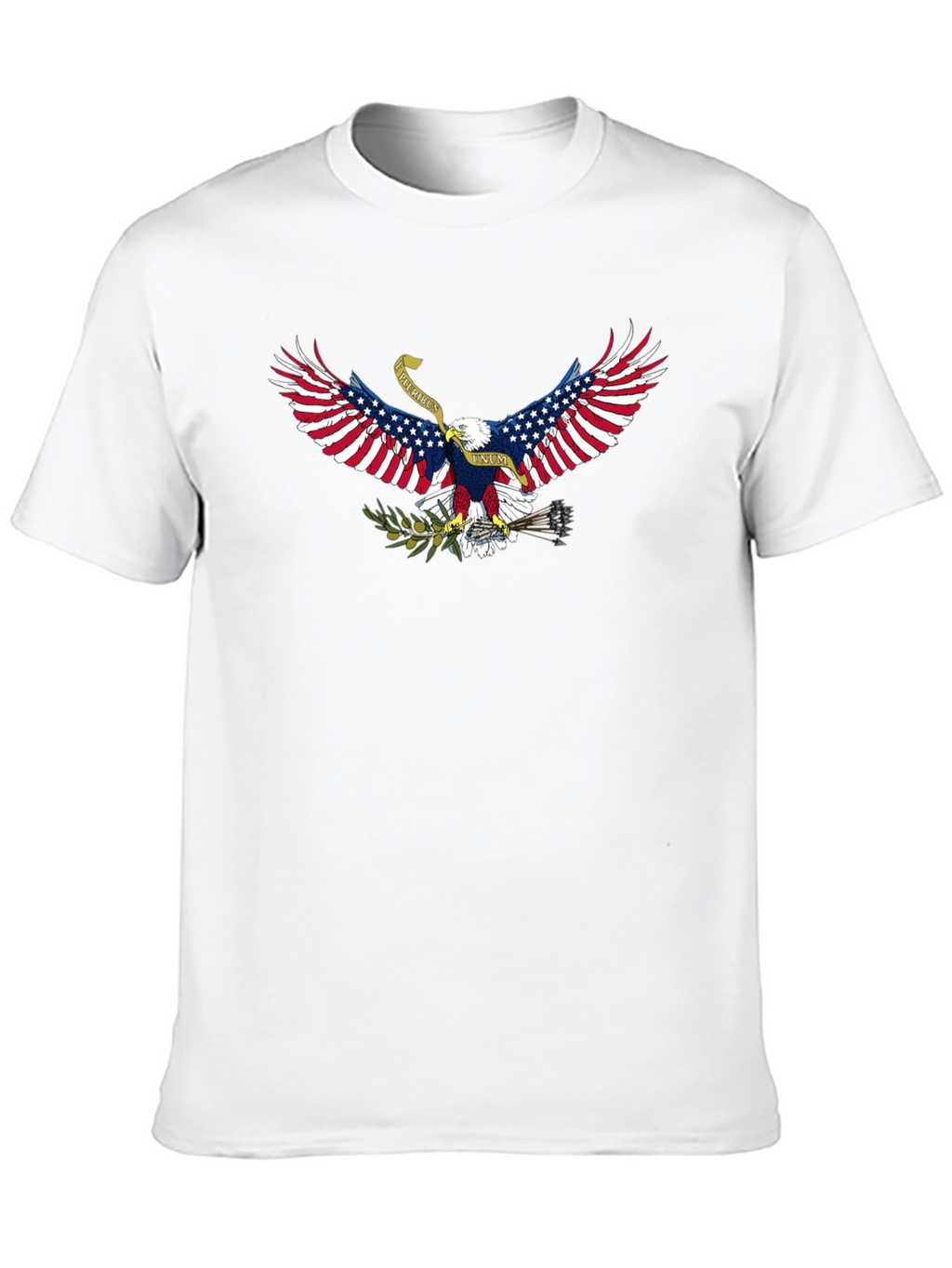 Patriotic Eagle Graphic T-Shirt