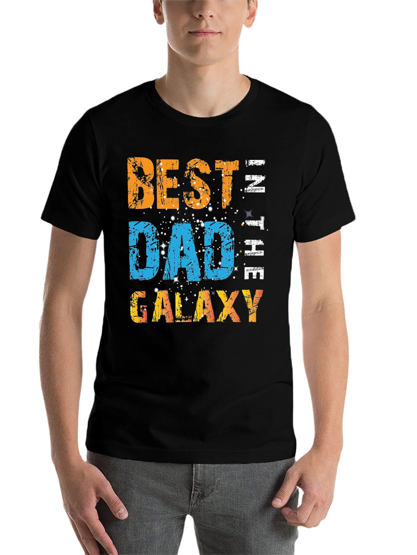 Best Dad In The Galaxy Graphic Tee