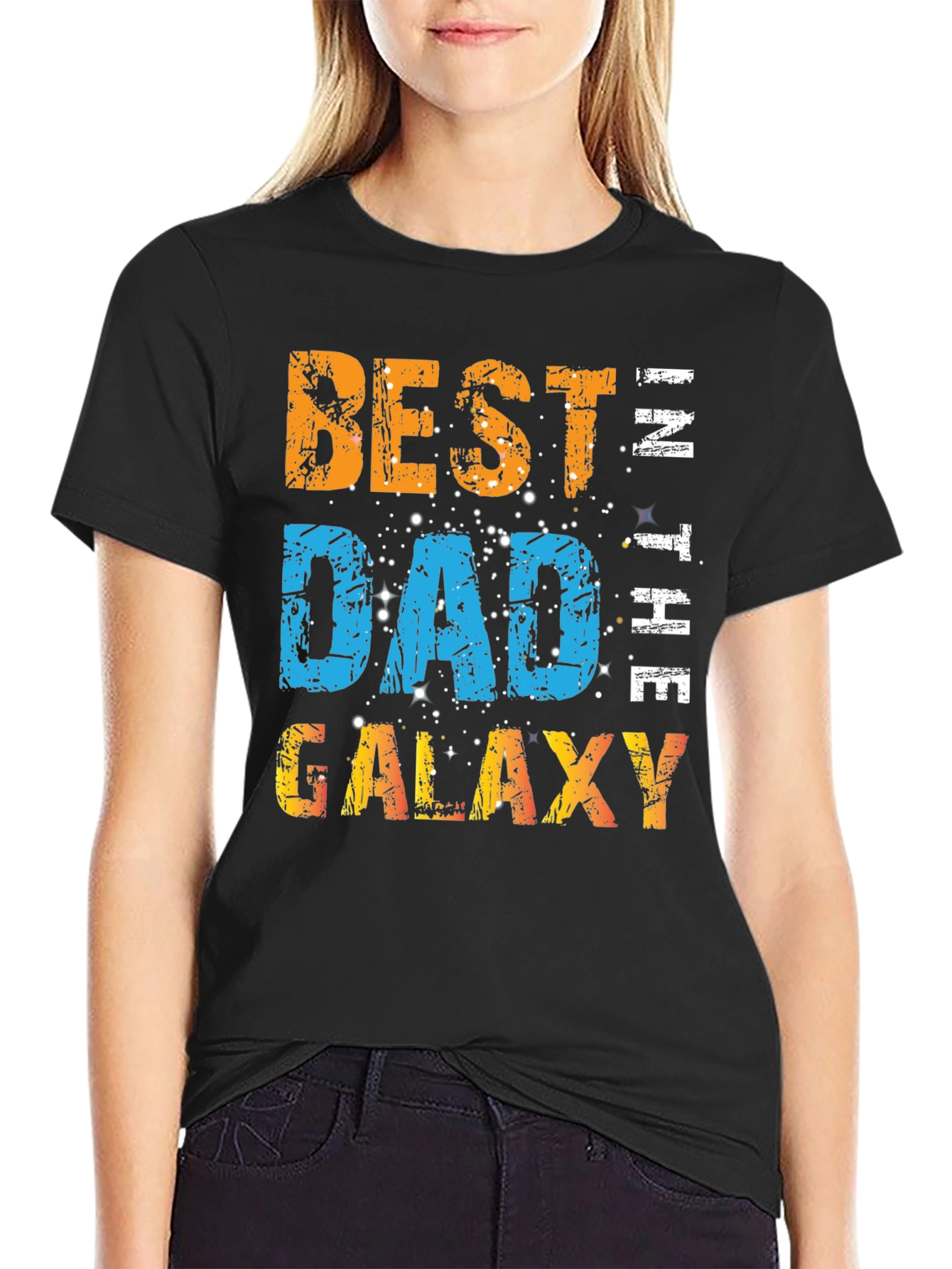 Best Dad In The Galaxy Graphic Tee