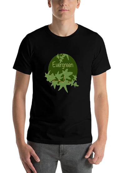 Evergreen Graphic Tee - Nature Inspired