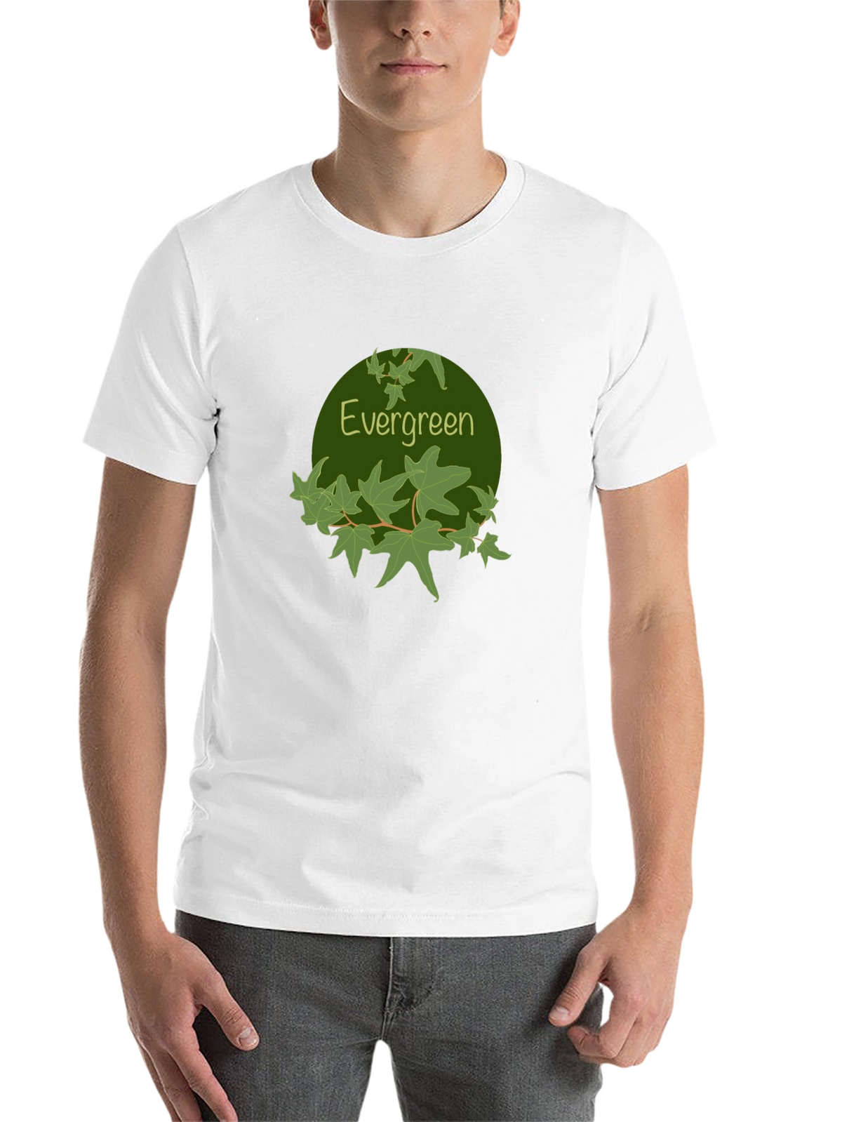 Evergreen Graphic Tee - Nature Inspired