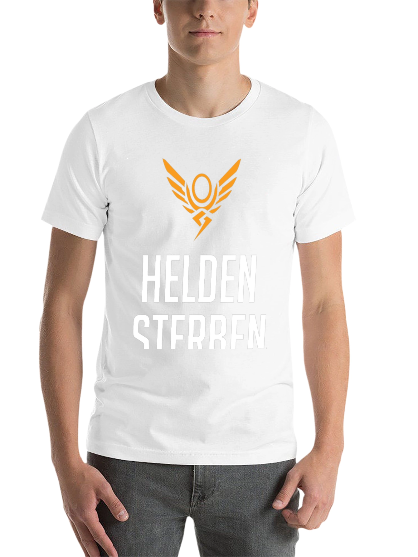 Helden Sterben Black T-Shirt - Graphic Print Tee