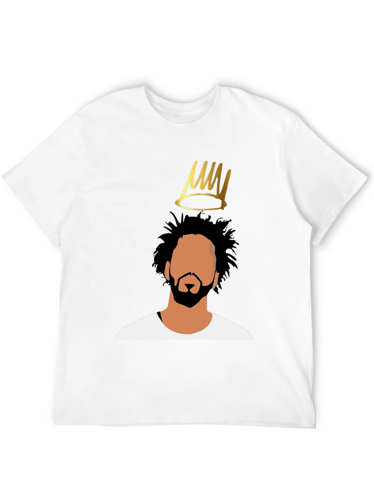 J Cole Crown Graphic Black T-Shirt