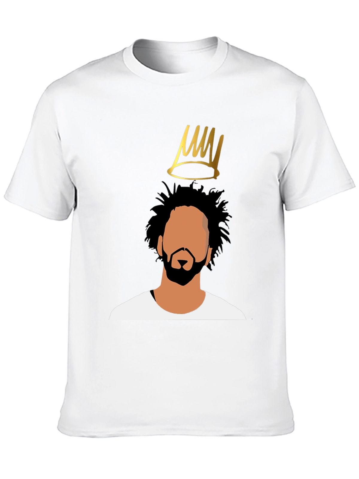 J Cole Crown Graphic Black T-Shirt