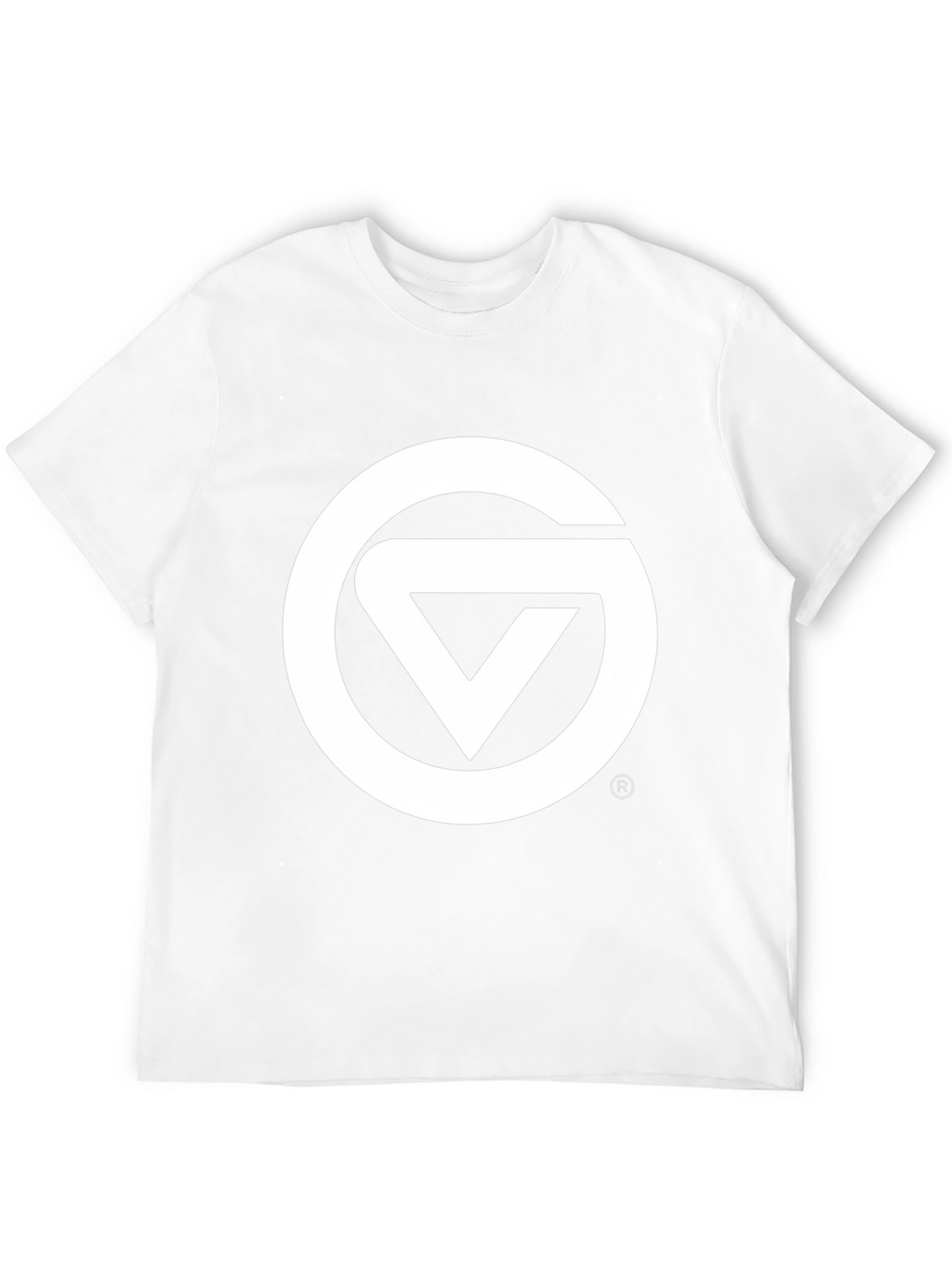 Black Graphic Tee - Circle & Triangle Logo