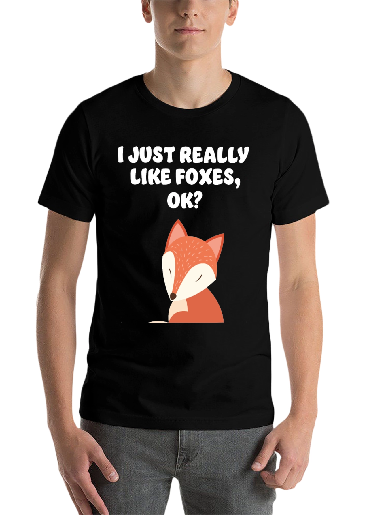 I Just Really Like Foxes OK T-Shirt