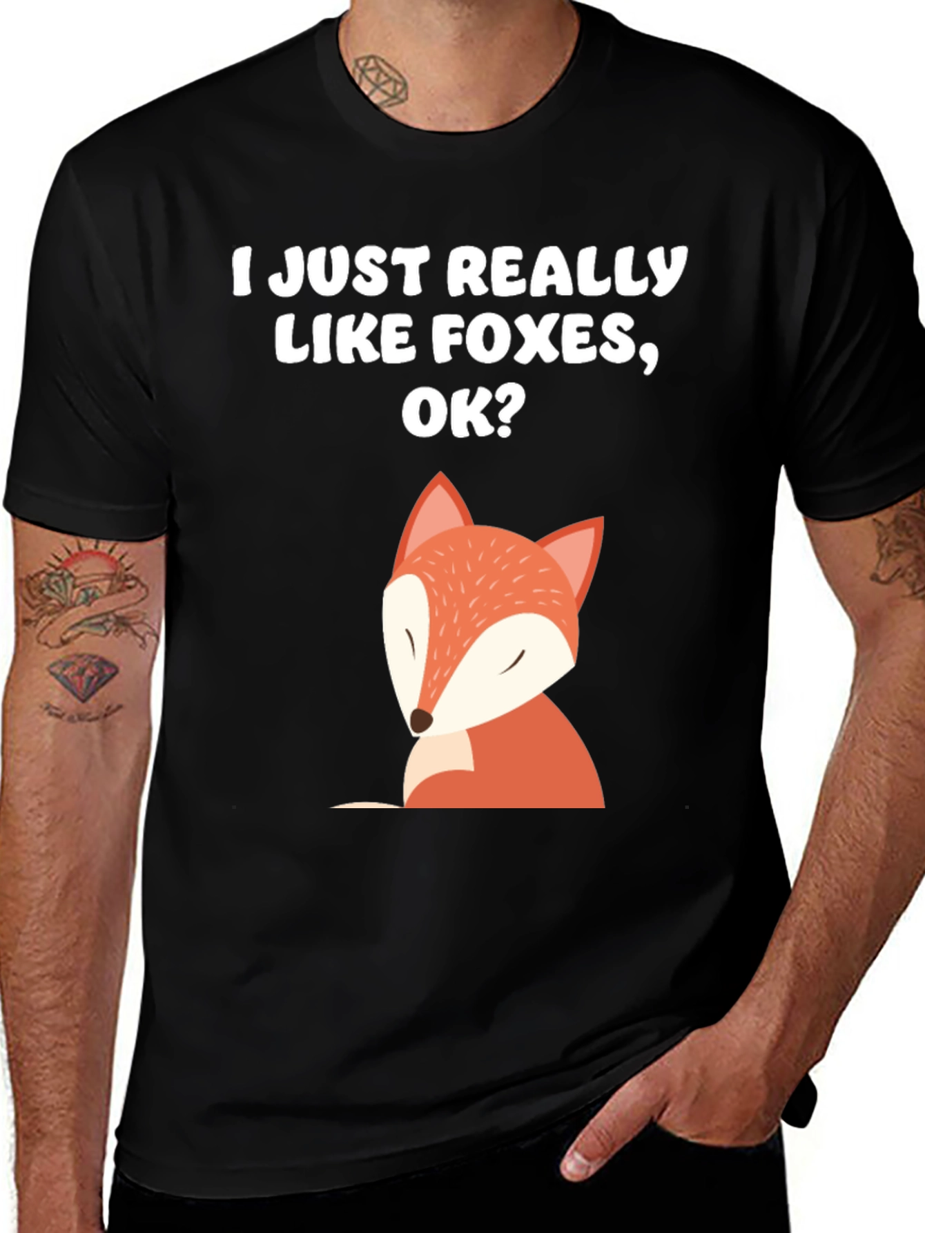 I Just Really Like Foxes OK T-Shirt