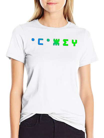 Retro Russian Typography Black T-Shirt