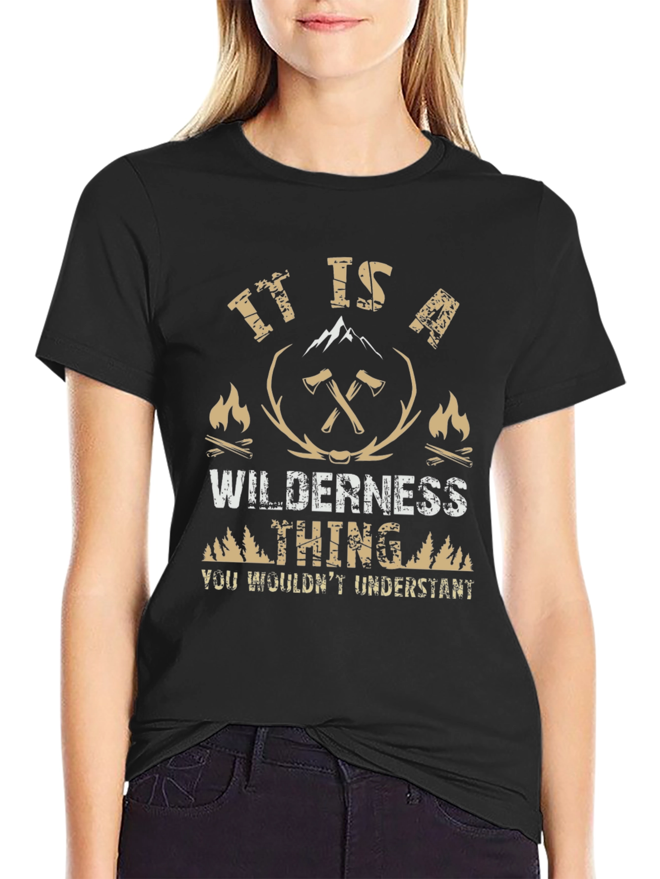 Wilderness Thing Mens Graphic T-Shirt