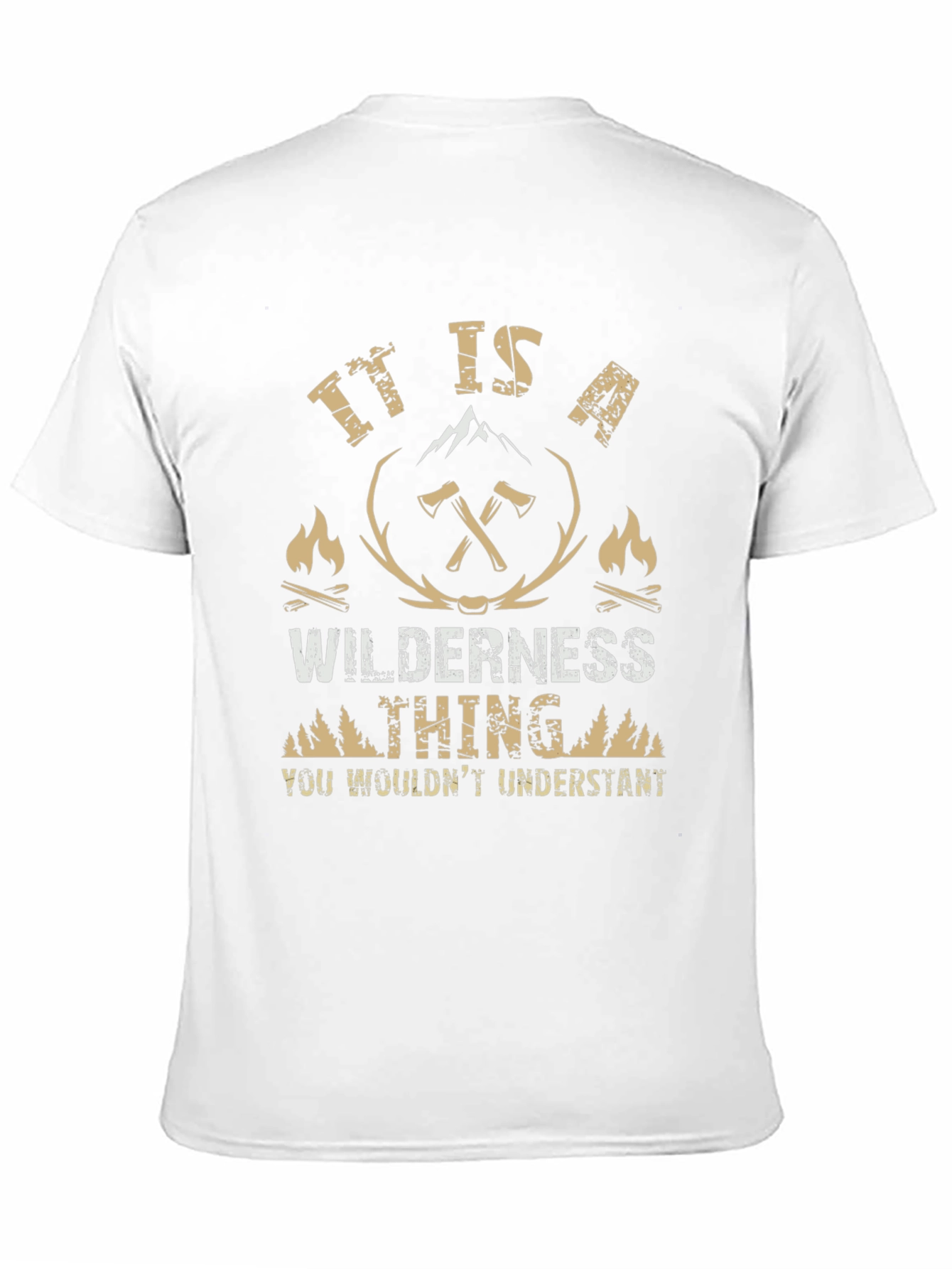 Wilderness Thing Mens Graphic T-Shirt