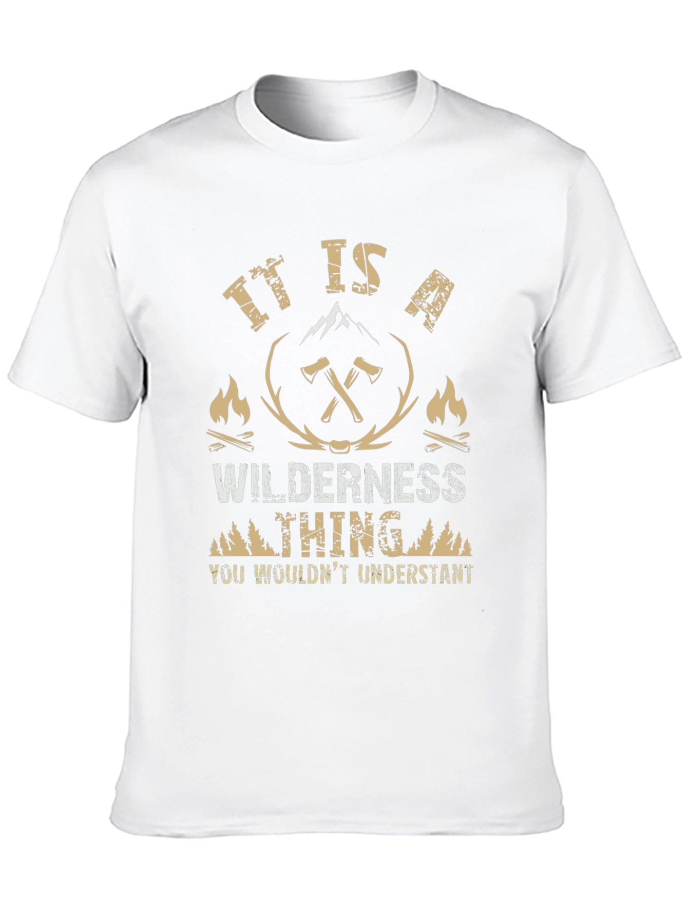 Wilderness Thing Mens Graphic T-Shirt