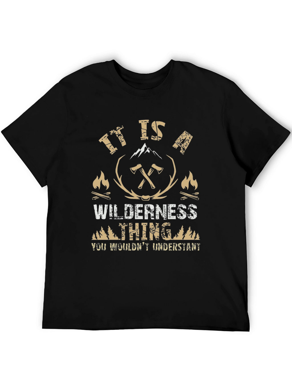Wilderness Thing Mens Graphic T-Shirt
