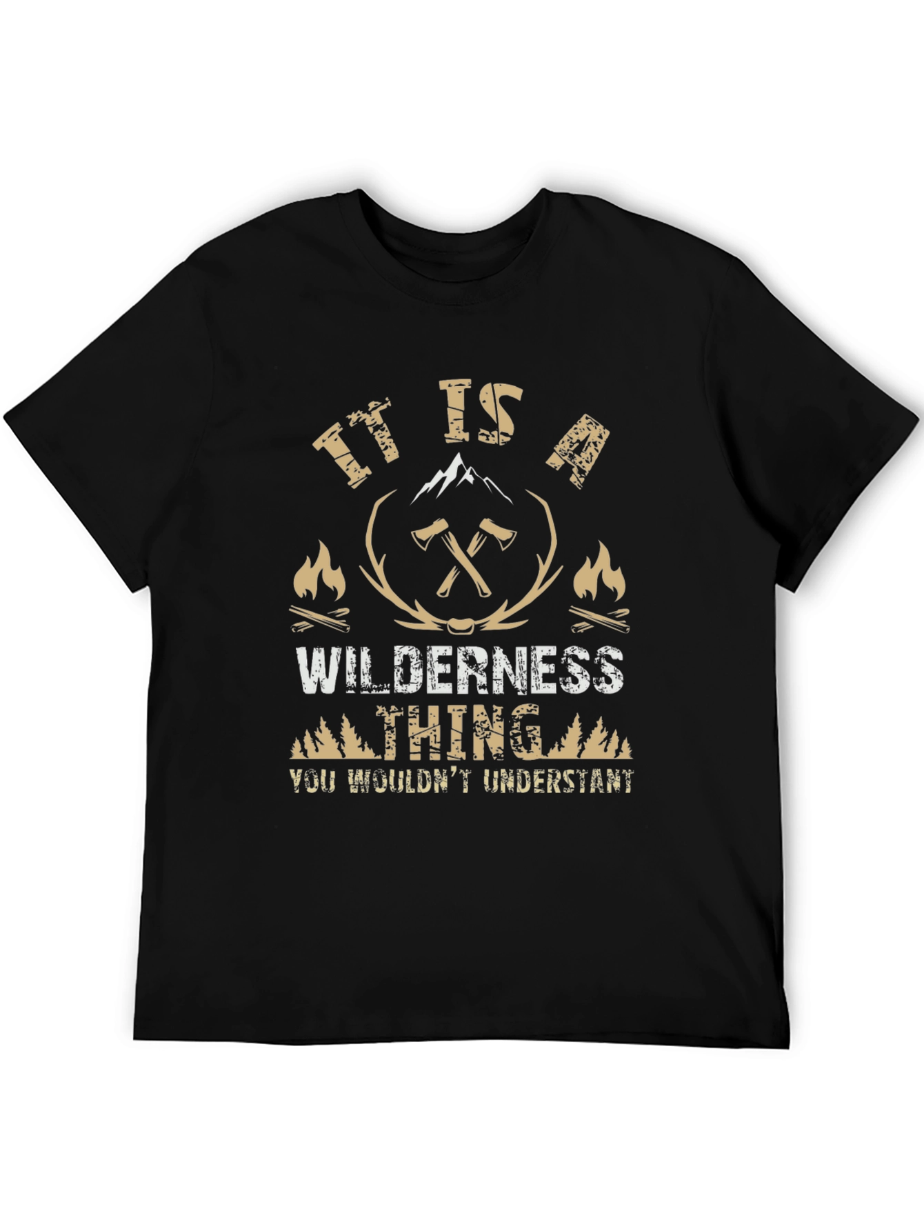 Wilderness Thing Mens Graphic T-Shirt