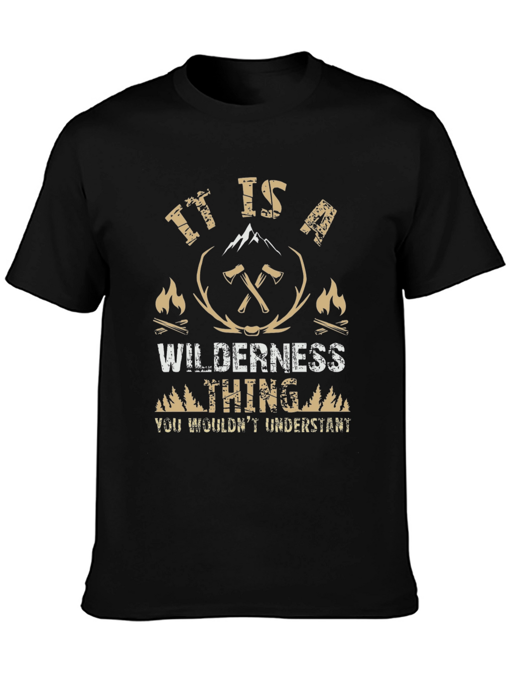 Wilderness Thing Mens Graphic T-Shirt