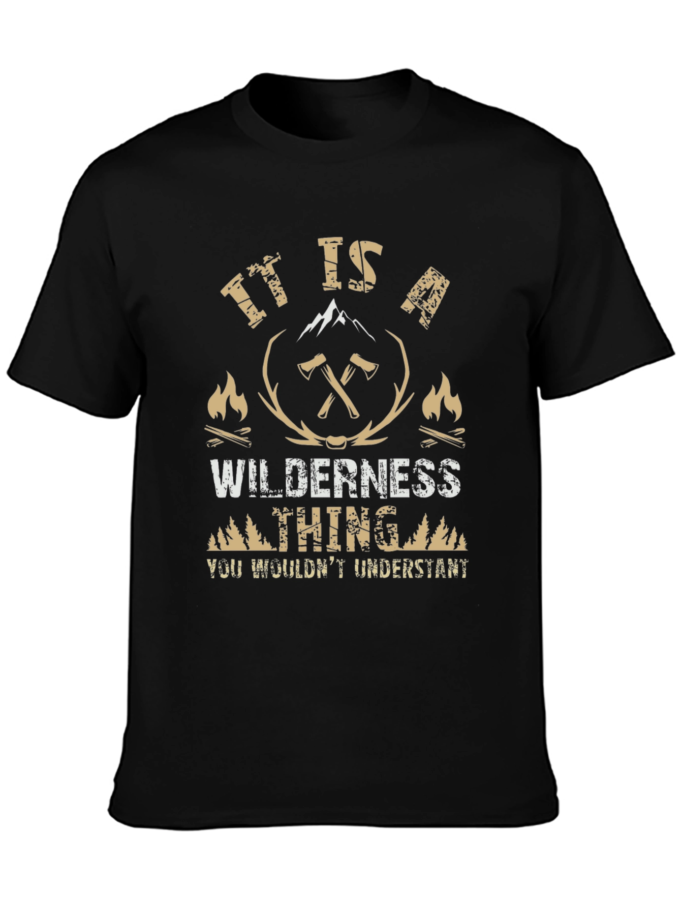 Wilderness Thing Mens Graphic T-Shirt