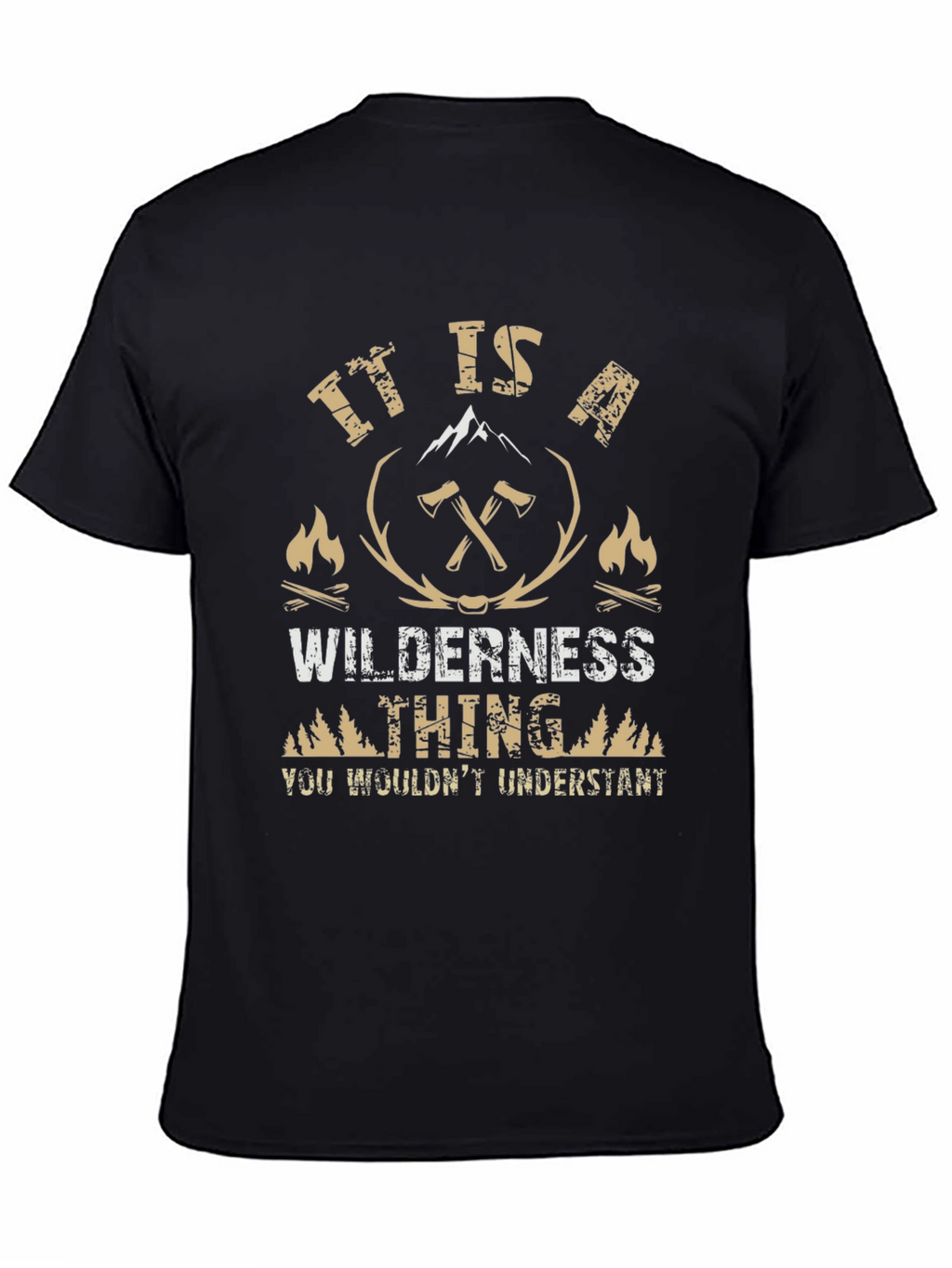Wilderness Thing Mens Graphic T-Shirt
