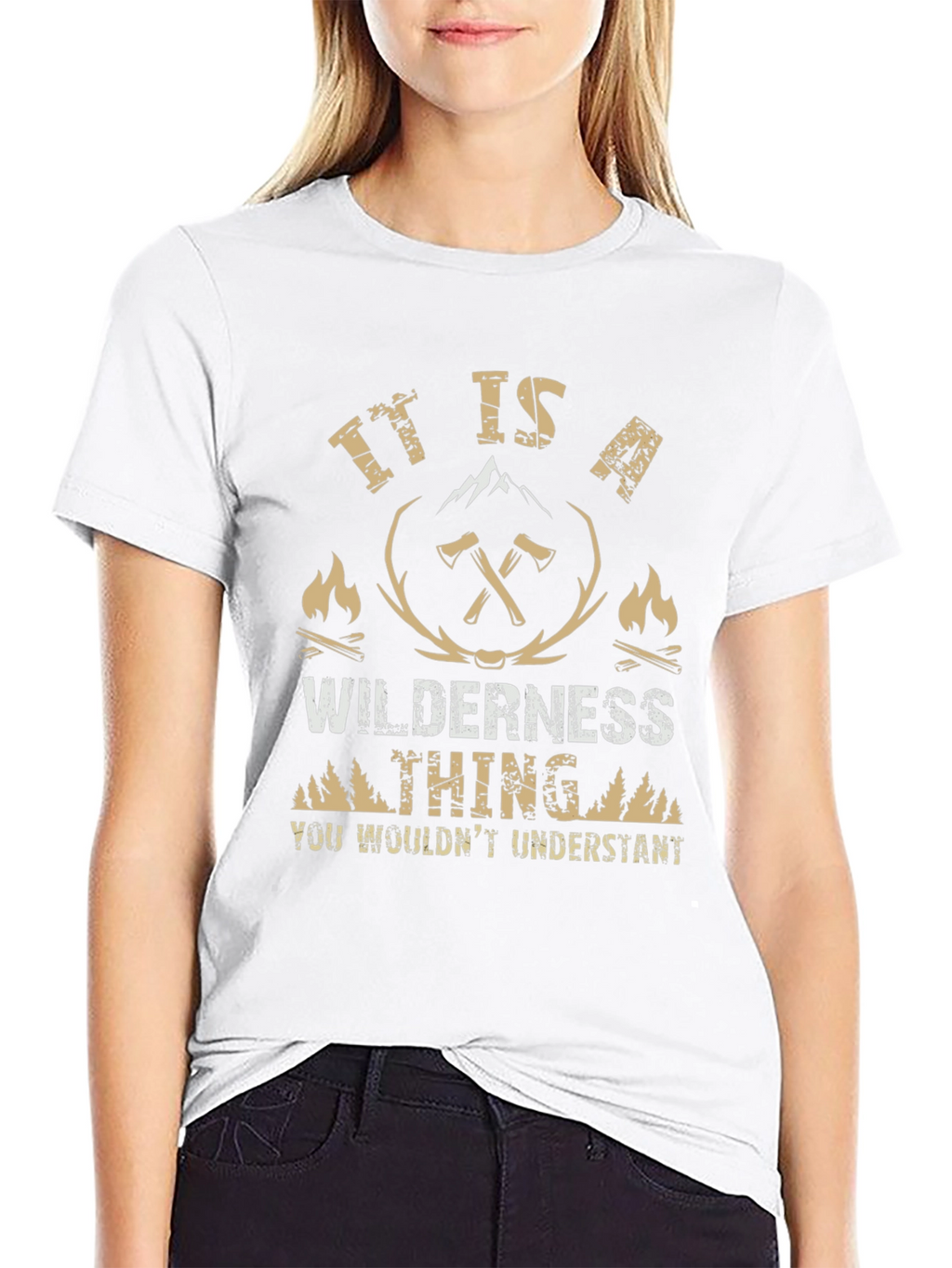 Wilderness Thing Mens Graphic T-Shirt
