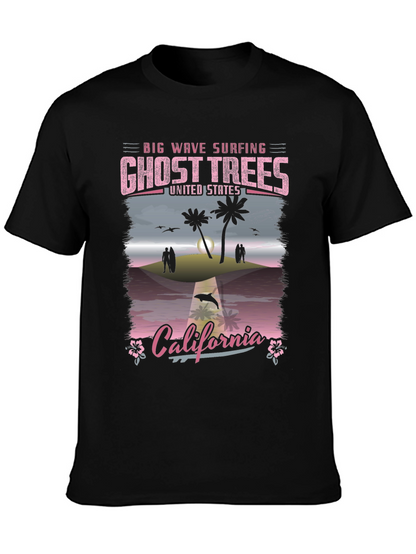 Ghost Trees California Surfing T-Shirt
