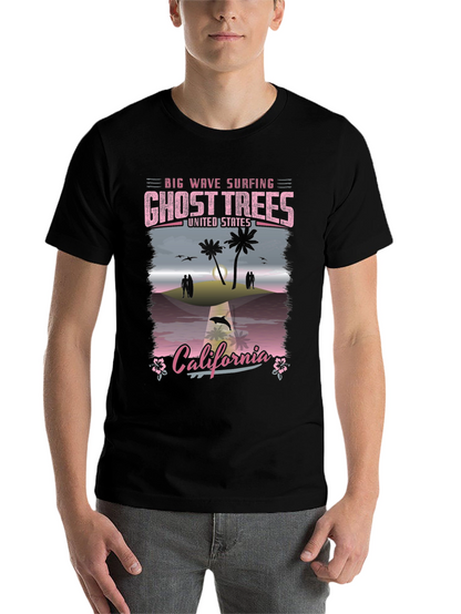 Ghost Trees California Surfing T-Shirt