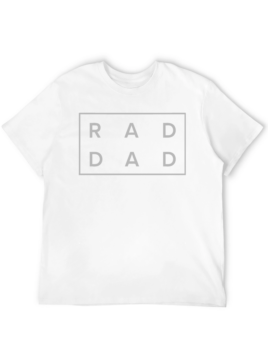 Rad Dad Graphic Tee - Black Cotton T-Shirt