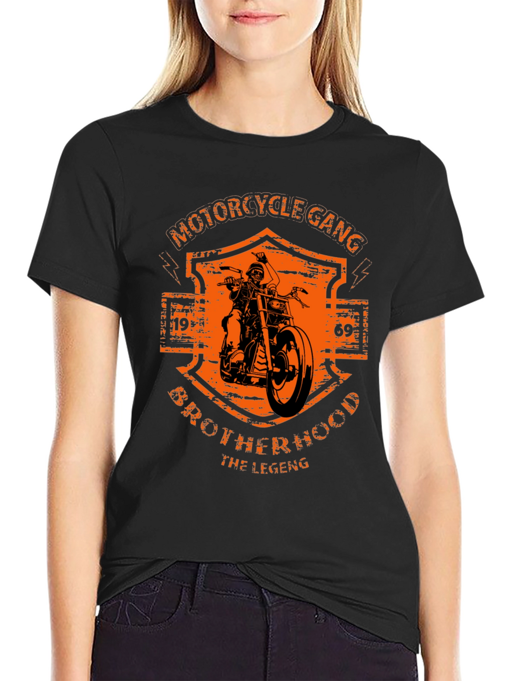 Motorcycle Gang Brotherhood Graphic Tee