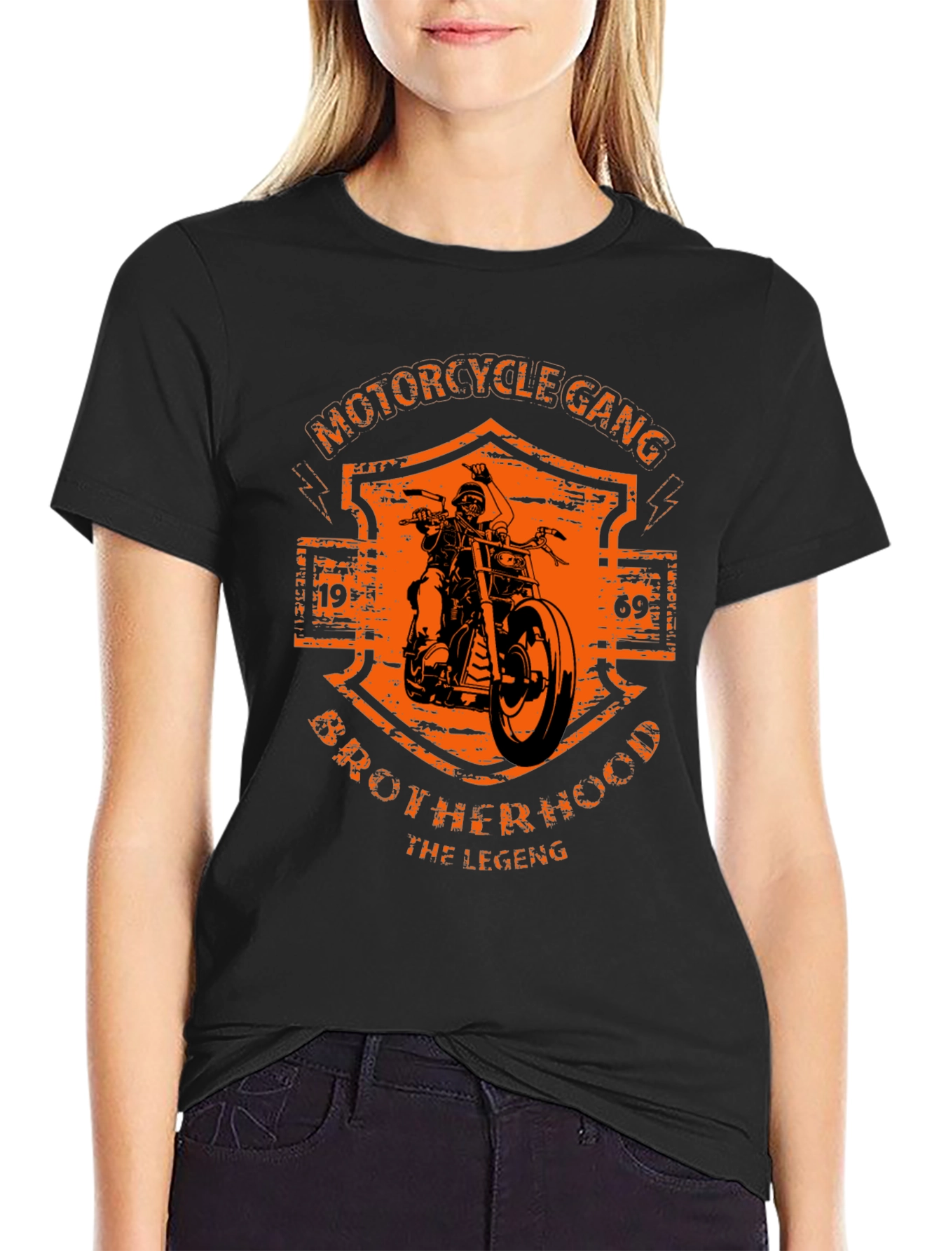 Motorcycle Gang Brotherhood Graphic Tee