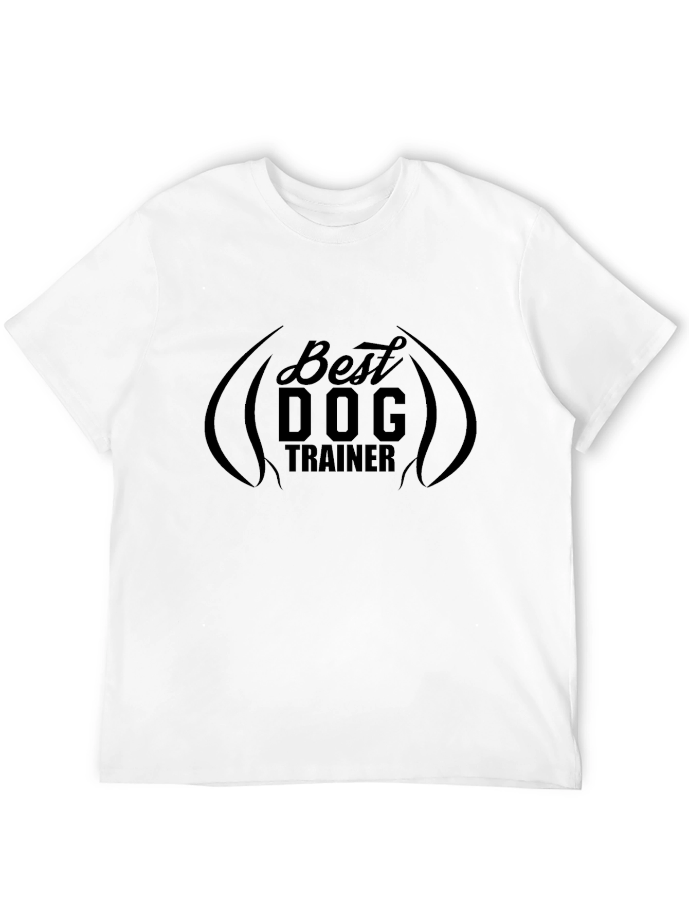 Best Dog Trainer Black T-Shirt