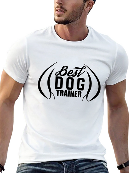 Best Dog Trainer Black T-Shirt