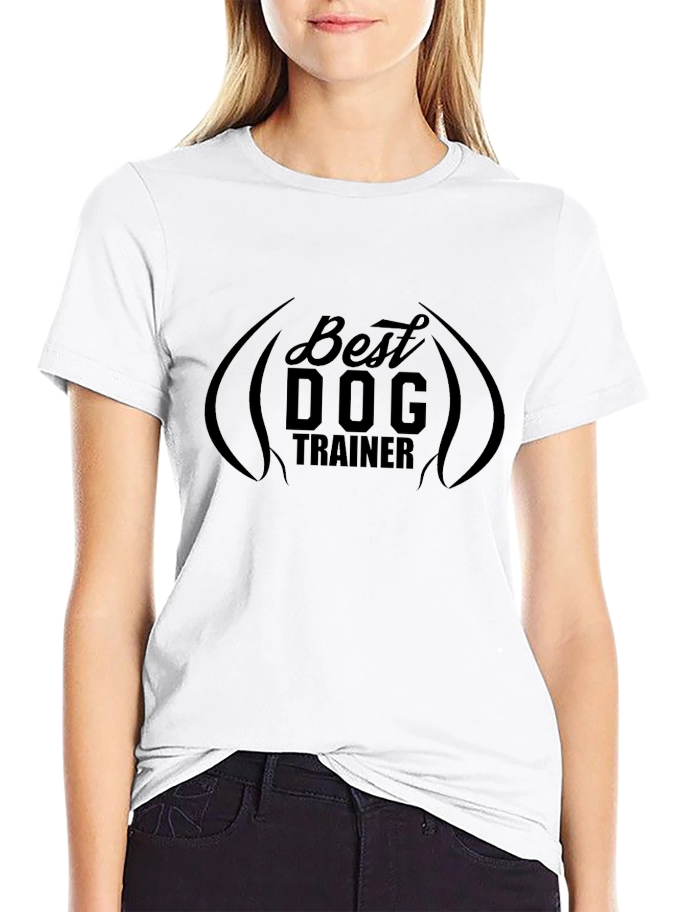 Best Dog Trainer Black T-Shirt