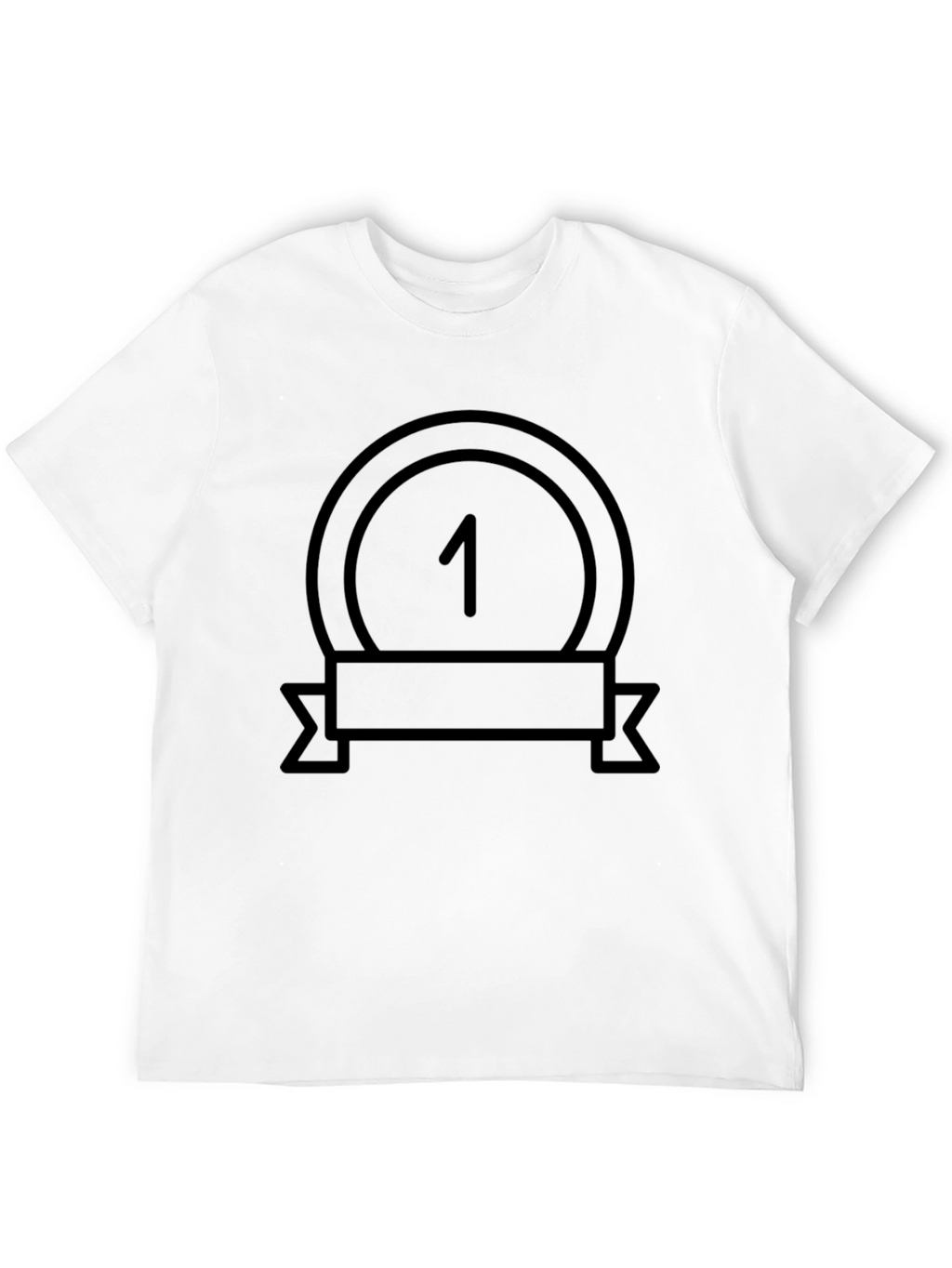 Number One Medal Graphic T-Shirt