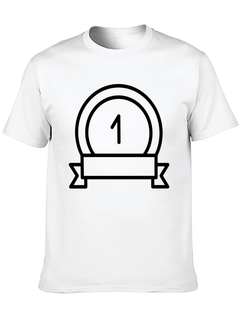 Number One Medal Graphic T-Shirt