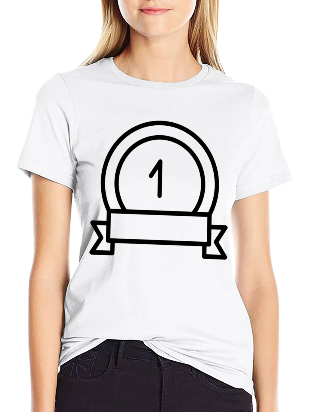 Number One Medal Graphic T-Shirt